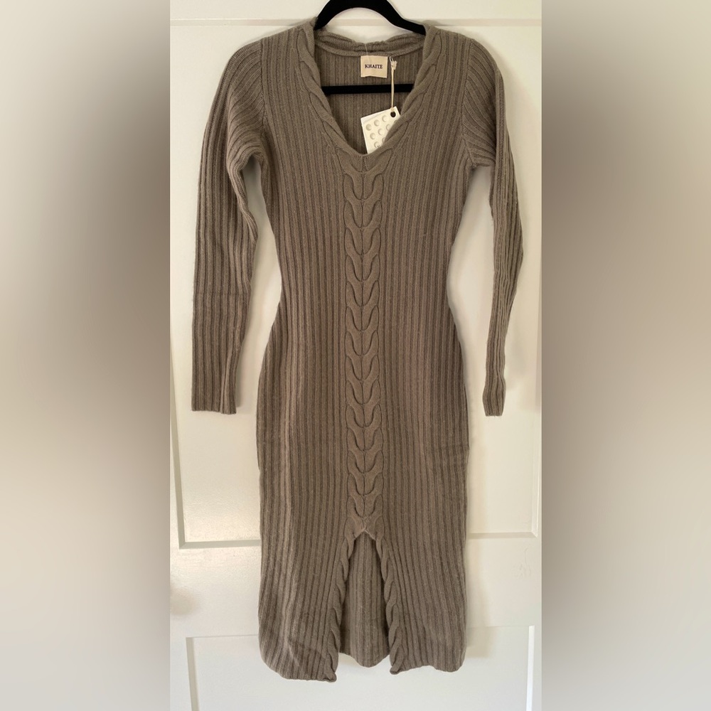 KHAITE Women's bodycon sweater knit dress